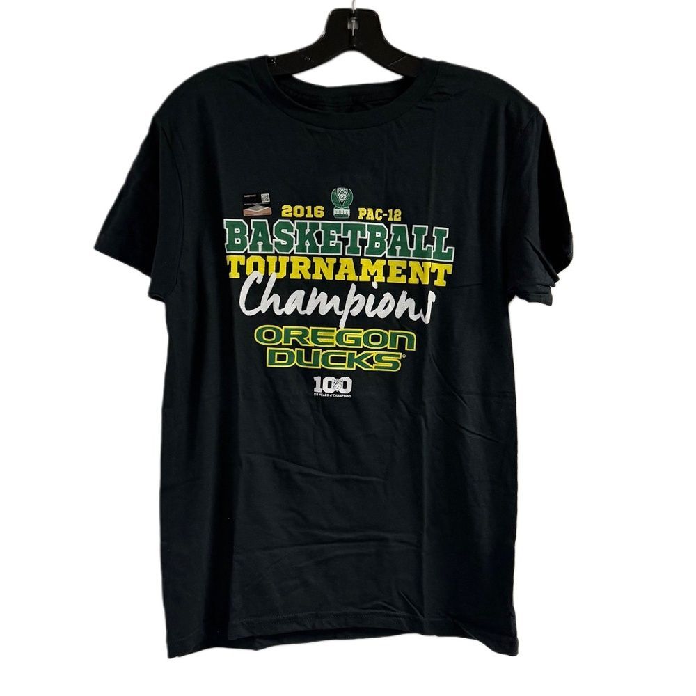 New Oregon Ducks 2016 Basketball Tournament Champs T-Shirt Size S